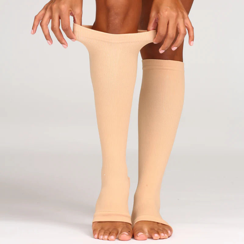 Neu! Beinwohl Zehenfreie Kompressionssocken Für Schmerzfreie Beine