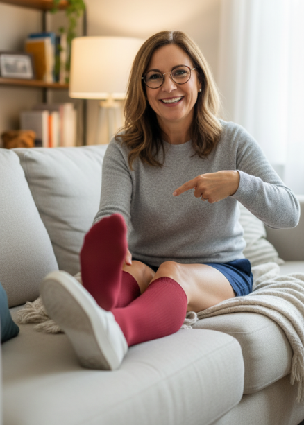 <p>Über 100.000+ Frauen lieben unsere Socken</p>
